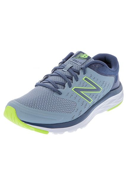 new balance azul y gris