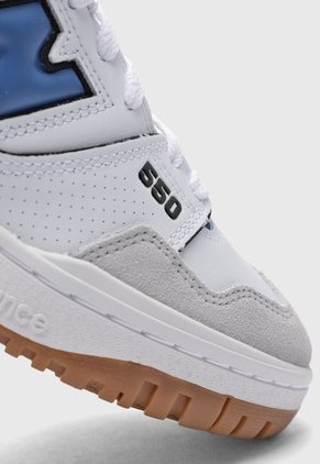 Tenis Lifestyle Blanco-Azul-Gris New Balance 550