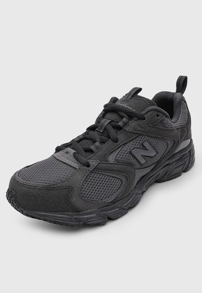Tenis Lifestyle new balance 408 Gris Oscuro