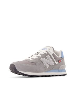 Tenis New Balance 574 Unisex-Gris/Azul
