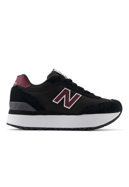 Tenis New Balance 515 Mujer-Negro/Rojo