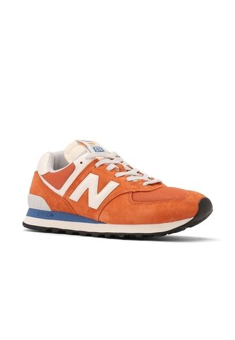 Tenis Deportivos New Balance Original 574 Naranja Unisex New Balance