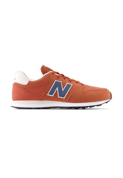 Tenis Zapatillas New Balance 500 Naranja Hombre Original