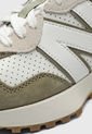 Tenis Lifestyle Blanco-Verde Oliva-Miel New Balance 327 de New Balance