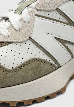 Tenis Lifestyle Blanco-Verde Oliva-Miel New Balance 327