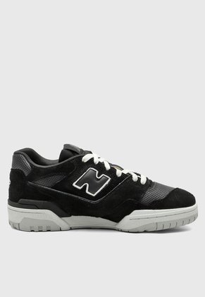 Tenis Lifestyle Negro-Blanco-Gris New Balance 550