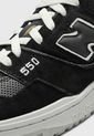 Tenis Lifestyle Negro-Blanco-Gris New Balance 550 de New Balance