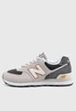 Tenis Lifestyle Beige-Negro-Naranja New Balance 574 de New Balance