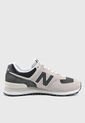 Tenis Lifestyle Beige-Negro-Naranja New Balance 574 de New Balance