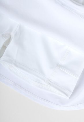 Falda Short de Tennis new balance Tournament  Blanco