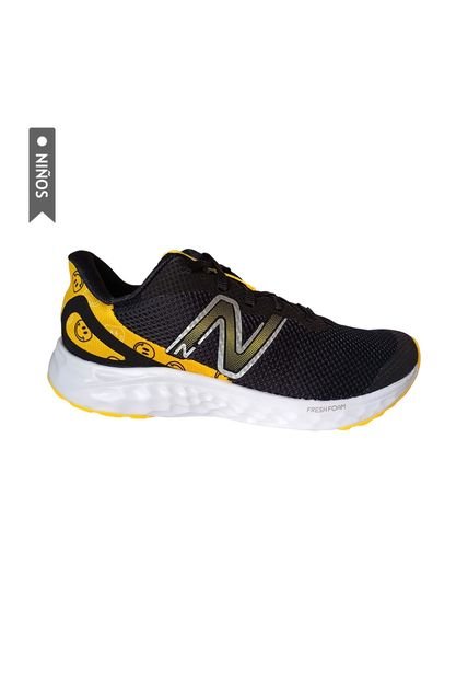 Tenis New Balance Fresh Foam Arishi Niño-Negro