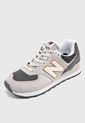 Tenis Lifestyle Beige-Negro-Naranja New Balance 574 de New Balance