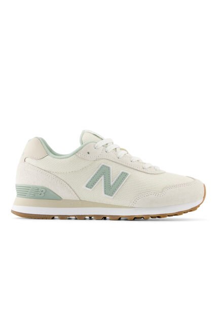 Tenis New Balance 515 Mujer-Beige/Verde