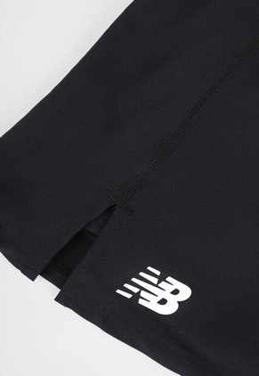 Falda Short de Tennis new balance Tournament Negro