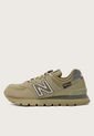 Tenis Lifestyle Verde Oliva-Gris-Blanco New Balance 574 v2 de New Balance