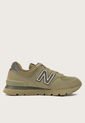 Tenis Lifestyle Verde Oliva-Gris-Blanco New Balance 574 v2 de New Balance