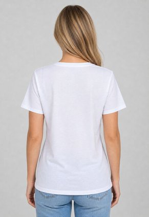 Camiseta new balance Sport Essentials Heathertech Blanco