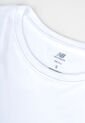Camiseta new balance Sport Essentials Heathertech Blanco de New Balance