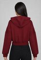 Hoodie new balance French Terry Borgoña de New Balance