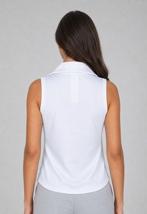Camiseta de Tennis new balance Tournament Tank Blanco