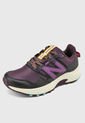 Tenis Trail Violeta-Negro-Marfil new balance 410 V8 de New Balance