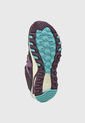 Tenis Trail Violeta-Negro-Marfil new balance 410 V8 de New Balance