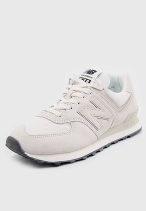 Tenis Lifestyle Marfil-Gris New Balance 574 v2