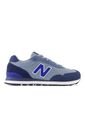 Tenis New Balance 515-Gris/Azul de New Balance