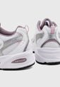 Tenis Lifestyle Blanco-Plateado-Rosa new balance 530 de New Balance