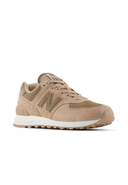Tenis Deportivos New Balance Original 574 Café Para Mujer