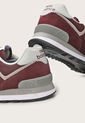 Tenis new balance 574 Vinotinto de New Balance