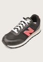Tenis Lifestyle Negro-Blanco-Coral New Balance 400 de New Balance