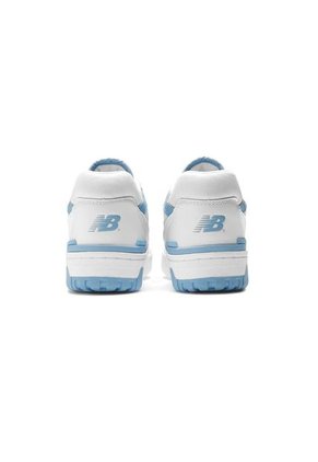 Tenis New Balance 550 Mujer-Blanco/Celeste