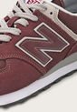 Tenis new balance 574 Vinotinto de New Balance