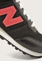 Tenis Lifestyle Negro-Blanco-Coral New Balance 400 de New Balance