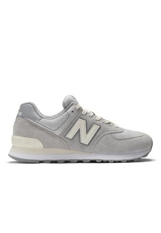 Tenis New Balance 574-Gris/Blanco New Balance