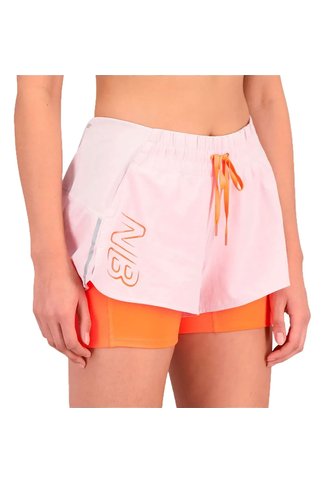 Pantalonetas New Balance Original Impact Run Rosa Para Mujer New Balance
