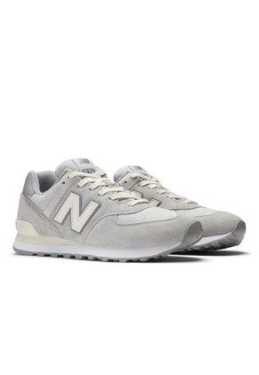 Tenis New Balance 574-Gris/Blanco