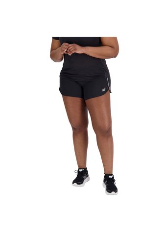 Pantaloneta New Balance Original Impact Run Negro Para Mujer New Balance