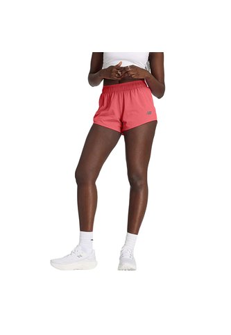 Pantaloneta New Balance Original Performance Rojo Para Mujer New Balance
