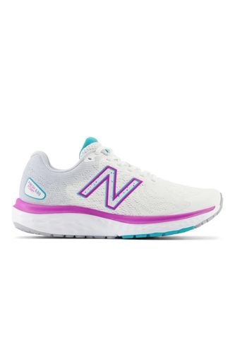 Tenis New Balance Fresh Foam 680 V7 Mujer-Blanco New Balance