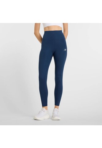 Leggings New Balance Originales Harmony High Rise Azul Mujer New Balance