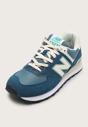 Tenis Lifestyle Azul-Beige-Negro New Balance 574