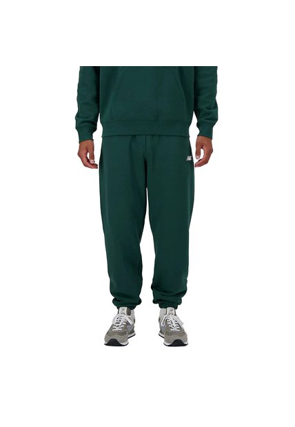 Pantalon Jogger New Balance Originals Ess Terry Verde Hombre