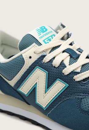 Tenis Lifestyle Azul-Beige-Negro New Balance 574