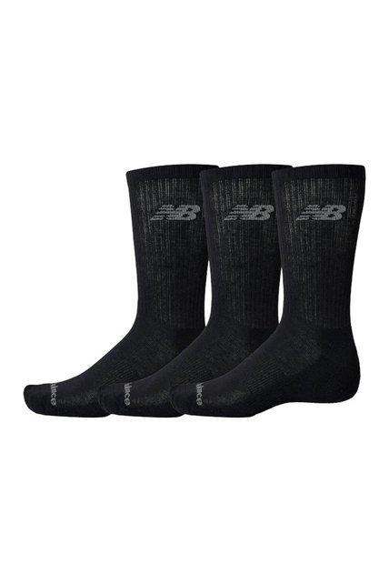 Medias Deportivas New Balance Original Basic 3P Negro Unisex