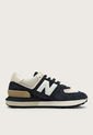 Tenis Lifestyle Azul Navy-Marfil-Mostaza New Balance 574 de New Balance