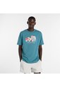 Camisa Deportiva New Balance Original Boxes Azul Para Hombre de New Balance
