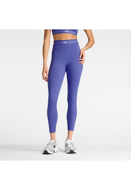 Pantalon Leggings New Balance Original Ac 25 Azul Para Mujer