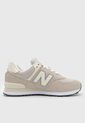 Tenis Lifestyle Beige-Marfil-Gris New Balance 574 de New Balance